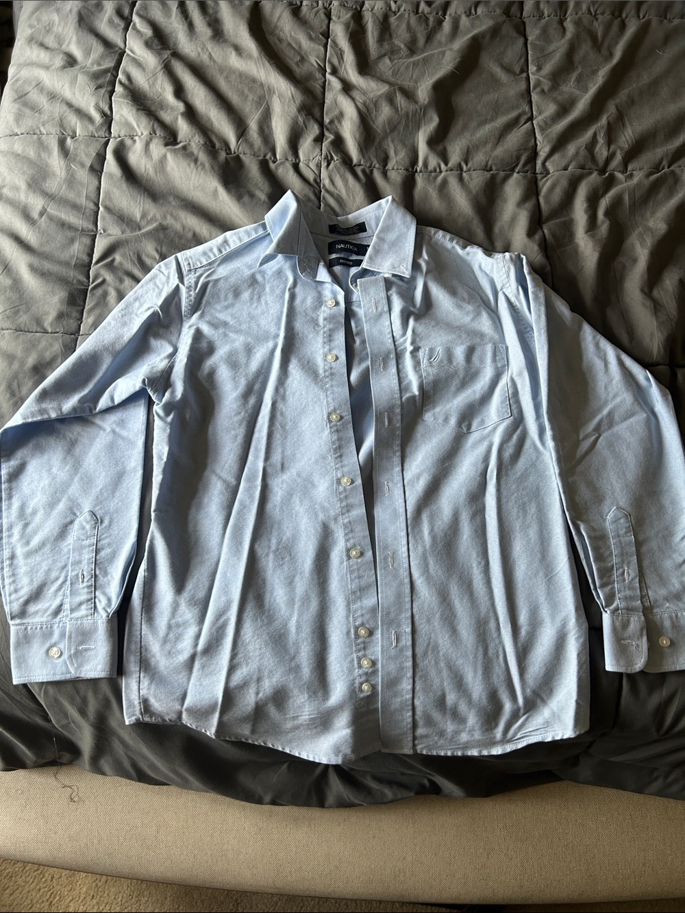 Light Blue Boys Dress Shirt - Classic Button-Down